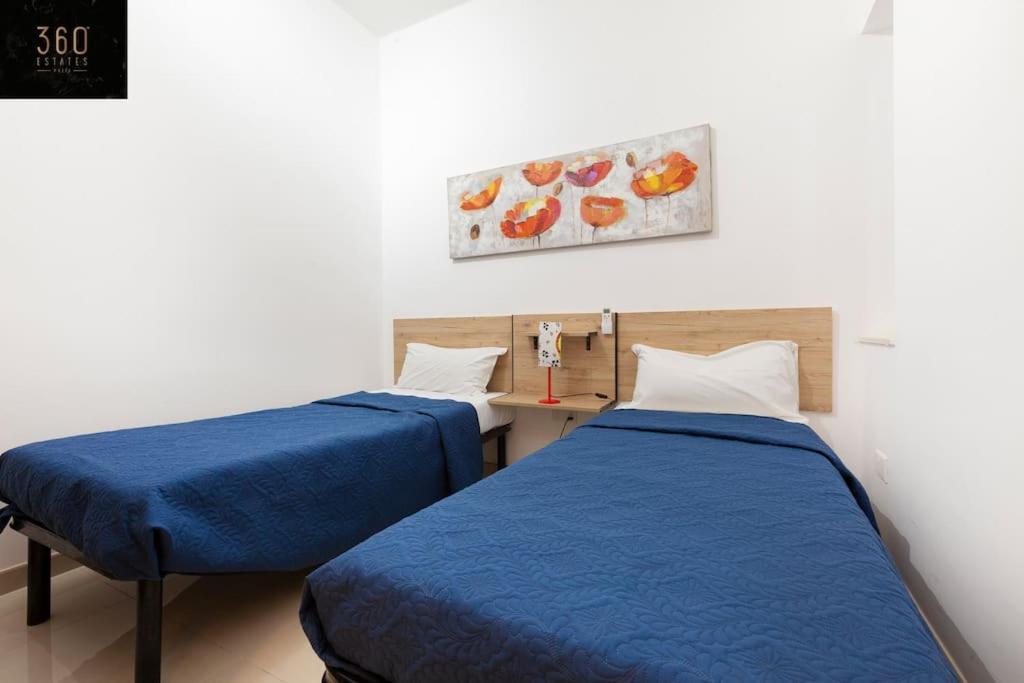 Comfy Apt With Terrace, 5 Mins To Sliema Ferries By 360 Estates Gżira Kültér fotó